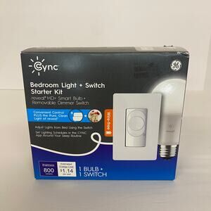 *NEW* GE CYNC bedroom light and switch kit